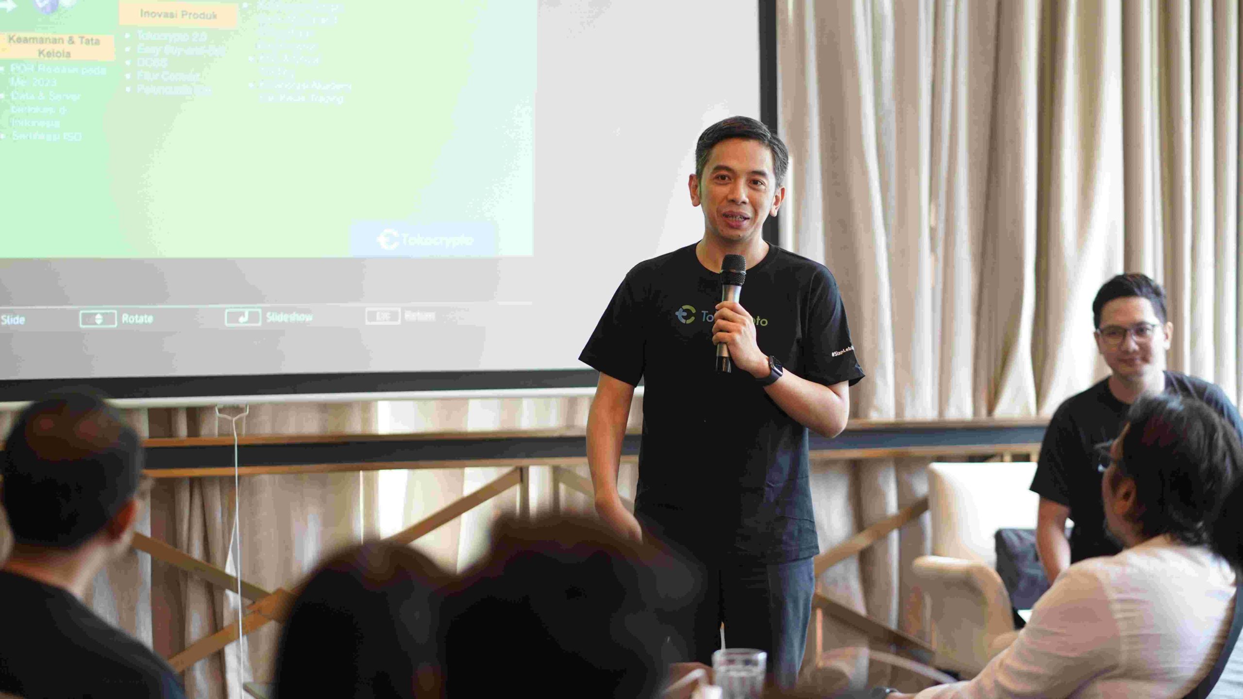 Wakil Ketua Umum Asosiasi Blockchain & Pedagang Aset Kripto Indonesia (Aspakrindo-ABI) dan CEO Tokocrypto, Yudhono Rawis. Sumber: Tokocrypto.