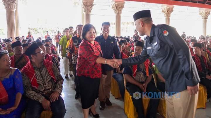 Bupati Karo Hadiri Acara Pelantikan dan Pengambilan Sumpah Anggota PPS untuk Pemilihan Kepala Daerah Tahun 2024