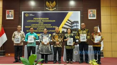 Lima Kali Berturut-Turut, Pemkab Karo Raih Opini WTP Dari BPK RI