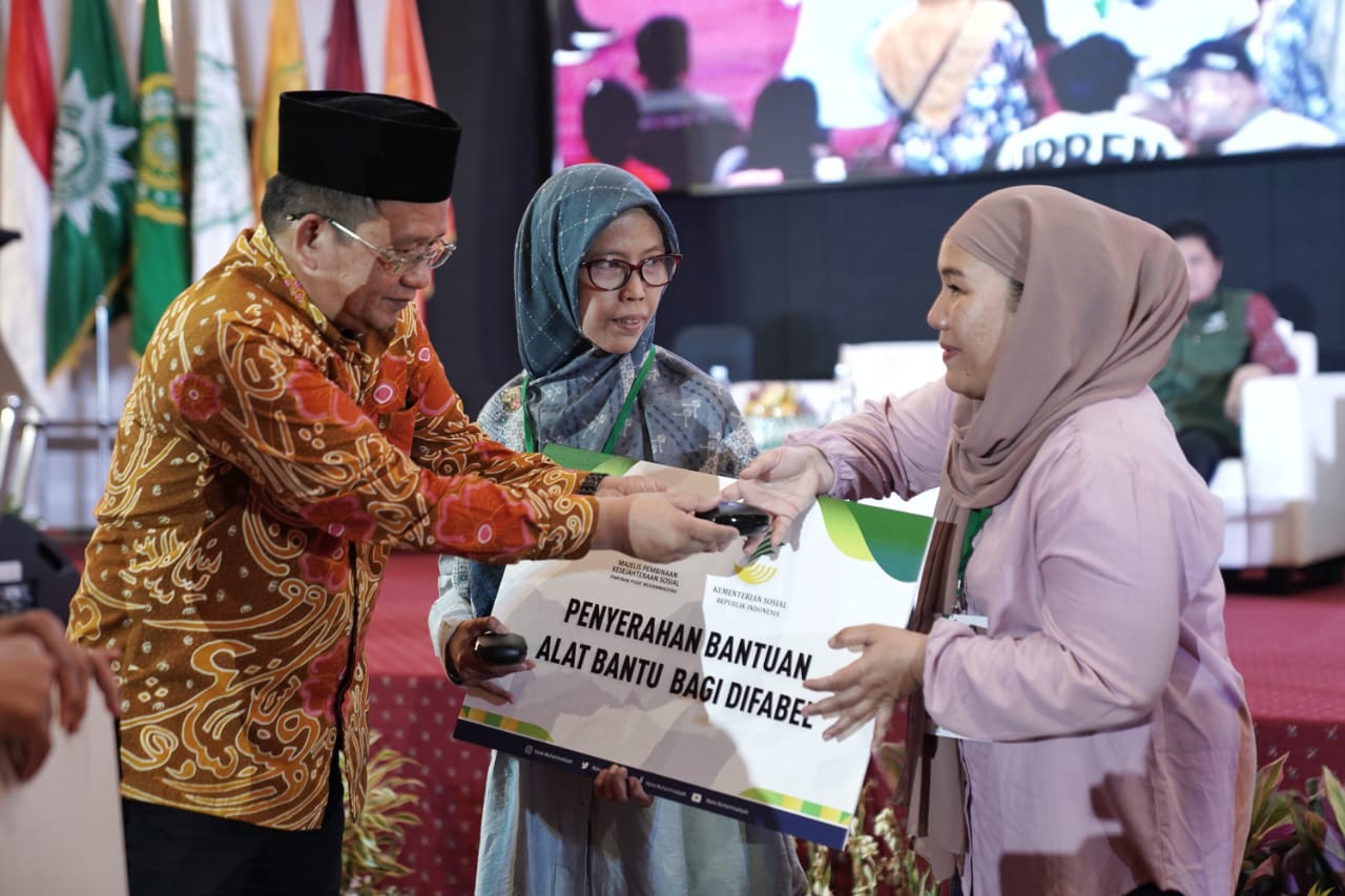 Halalbihalal Bersama Himpunan Disabilitas Muhammadiyah, Kemensos Salurkan Bantuan Program ATENSI