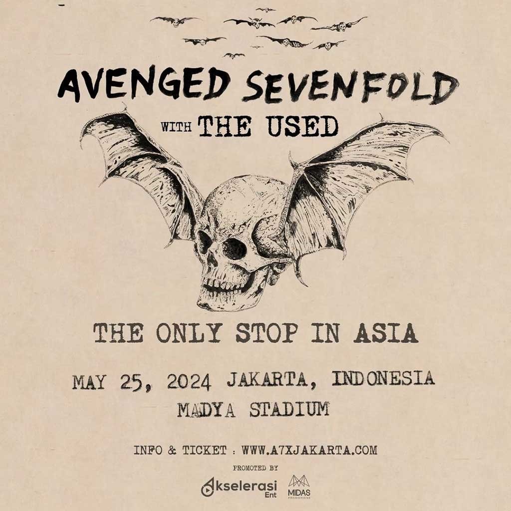 Konser Epik Avenged Sevenfold Di Indonesia : Merayakan Keajaiban Musik Metal Yang Spektakuler