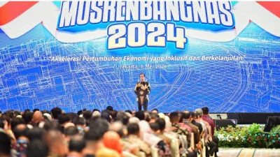 Buka Musrenbangnas 2024, Presiden Jokowi Tekankan Pentingnya Sinkronisasi Program Pembangunan