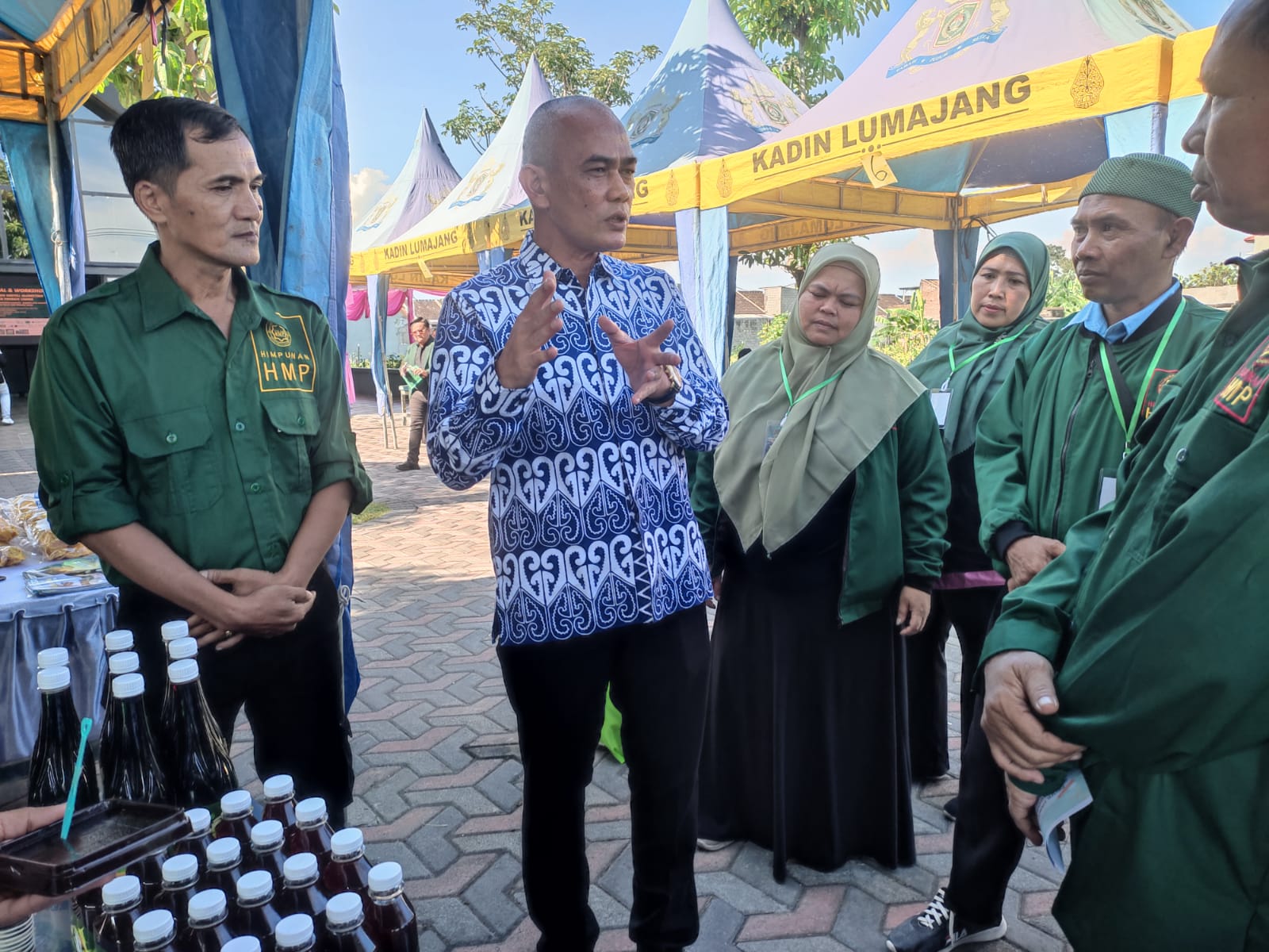 Halal Bihalal dan Workshop Training of Trainer Digital Marketing , Pameran UMKM di Kabupaten Lumajang