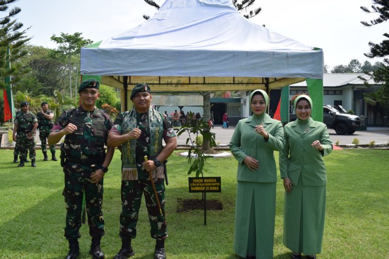 Kunjungan Komandan Brigade Infanteri 25/Siwah Di Sambut Langsung Danyonif Badak Hitam 113/JS