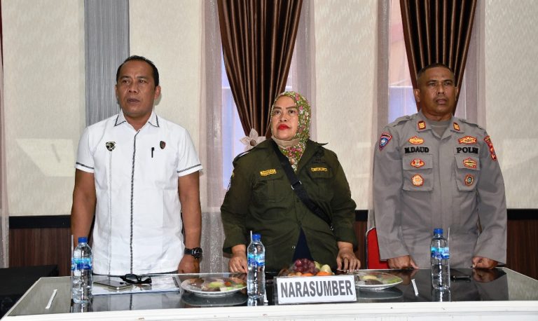 Polres Aceh Timur Sosialisasi Pelindungan Satwa Liar Dan Larangan Penggunaan Senapan Angin Diatas Kaliber 4,5 MM