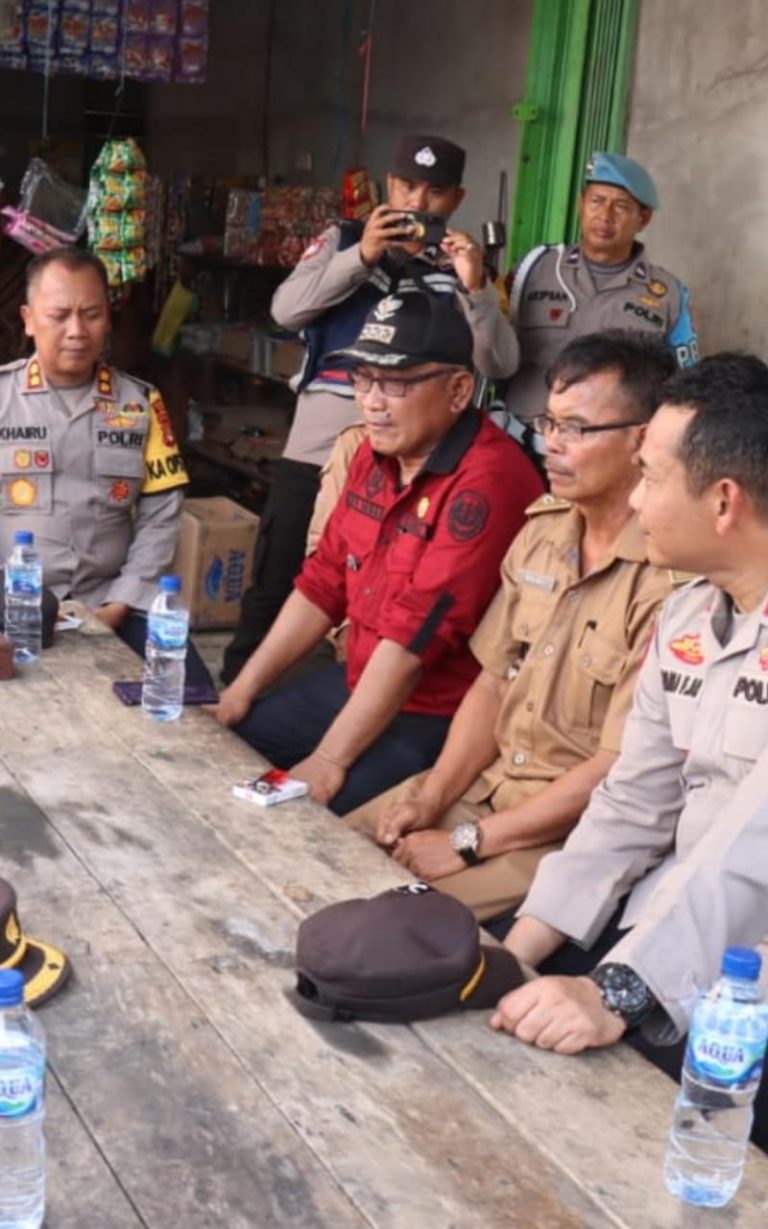 Giat Jum’at Curhat Kapolres PALI Menyarankan Supaya Satuan Keamanan Lingkungan di Aktipkan