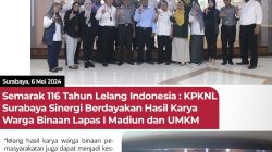 Semarak 116 Tahun Lelang Indonesia : KPKNL Surabaya Sinergi Berdayakan Hasil Karya Warga Binaan Lapas I Madiun dan UMKM
