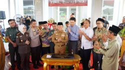 Kapolres Metro Bekasi Bersama Forkopimda Hadiri Peletakan Batu Pertama Pembangunan Rumah Ibadah Multireligi di Kabupaten Bekasi