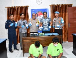 Satresnarkoba Polres Aceh Timur Ringkus Dua Penyalagunaan Narkotika, Amankan 1.200 Gram Sabu
