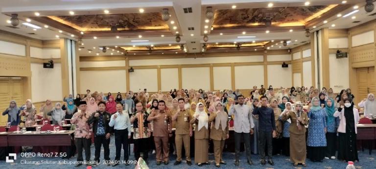 Disdik Kabupaten Bekasi Gelar Workshop Peningkatan Kompetensi Bagi Guru Jenjang PAUD