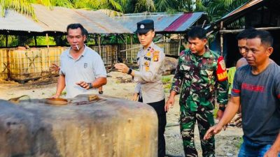 Kegiatan Gabungan Bersama TNI Polri dan Pemda, Bongkar Gudang dan Lokasi Penyulingan Minyak Ilegal di Banyuasin dan Muratara