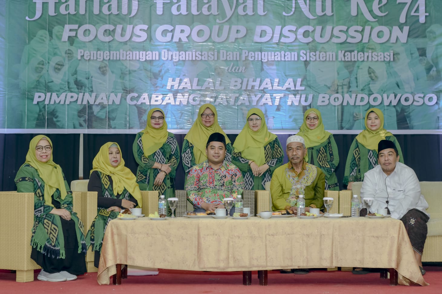 Fatayat Harlah, Dengan Tagline Maju Bersama Menguat Bersama, Untuk Perempuan Indonesia dan Peradaban Dunia.