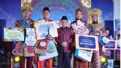 Ajang Grand Final Bujang Gadis PALI, Pemerintah Daerah Kabupaten PALI Berikan Reward Berangkatkan Tiga Besar ke Luar Negeri