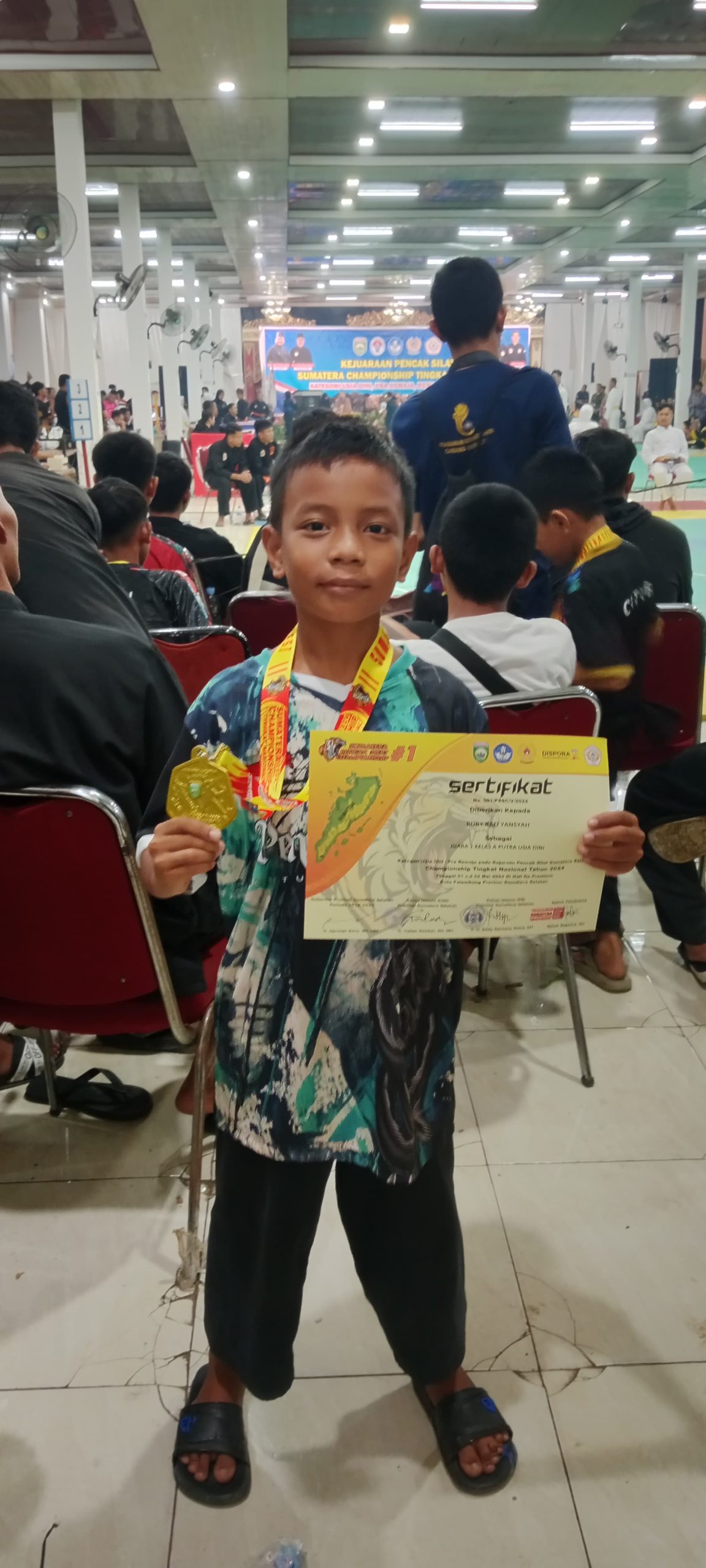 Luar Biasa Siswa-Atlet Pencak Silat Dari Kabupaten PALI Boyong Mendali Emas