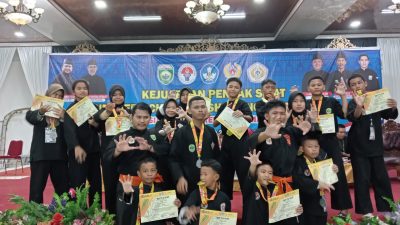 Luar Biasa Siswa-Atlet Pencak Silat Dari Kabupaten PALI Boyong Mendali Emas