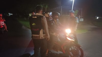 Polsek Penukal Utara Menggelar kegiatan (KRYD) Razia Terpadu di Wilayah Hukumnya