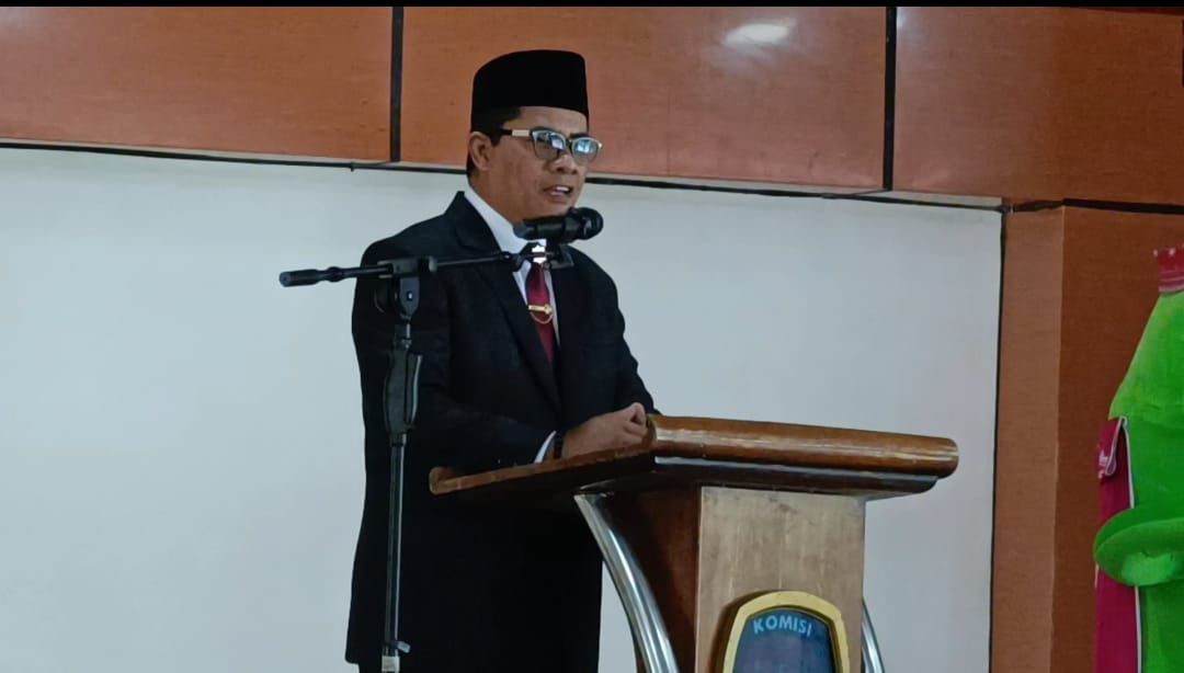 Jelang Pilkada Komisi Pemilihan Umum (KPU) Kabupaten PALI Melantik 213 Anggota Panitia Pemungutan Suara