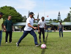 Danyonif 113/JS Resmi Buka Open Turnamen Sepak Bola, Cup I Jaya Sakti 113 Tahun 2024