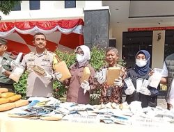 Polres Metro Bekasi Lakukan Pemusnahan Barang Bukti Sabu dan Ganja