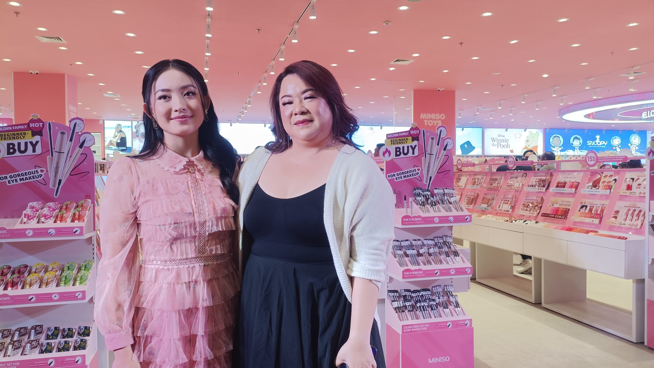 Grand Opening Miniso Pink di Aeon Mall Deltamas Hadirkan Artis Natasha Wilona