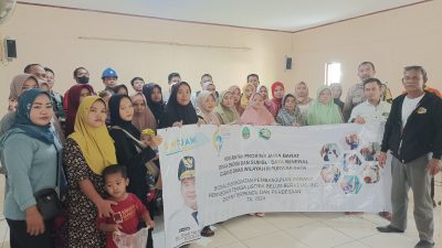 Sosialisasi Program Jabar Caang 2024 di Desa Ridogalih Kabupaten Bekasi