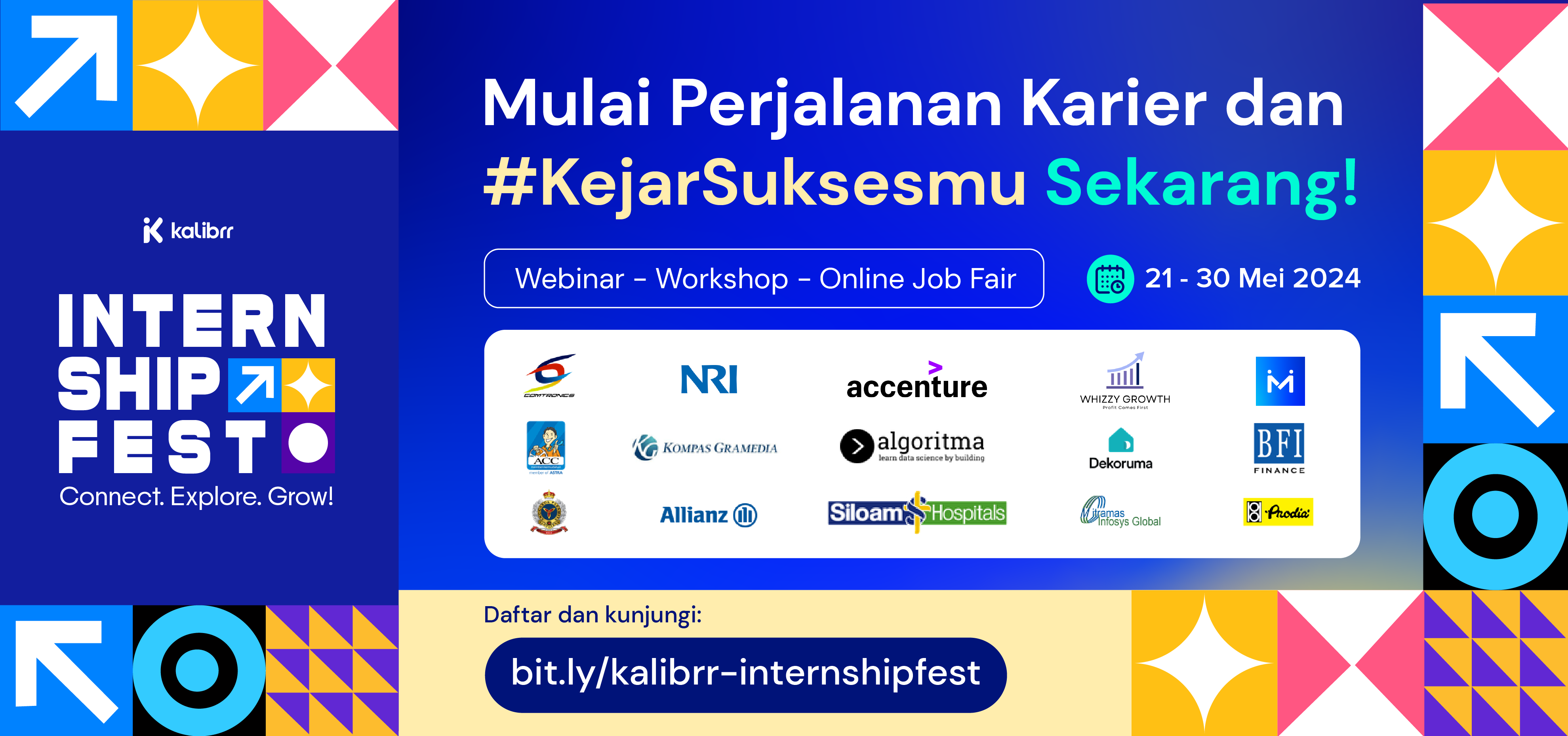 Kalibrr Gelar Job Fair Online, Ekslusif untuk Lowongan Magang, Mahasiswa dan Fresh Graduate di Seluruh Indonesia Bisa Daftar!