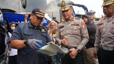 Gelar Ramp Check di Jawa Barat, Kakorlantas: Kami Ingin Membangun Bus Pariwisata yang Berkeselamatan
