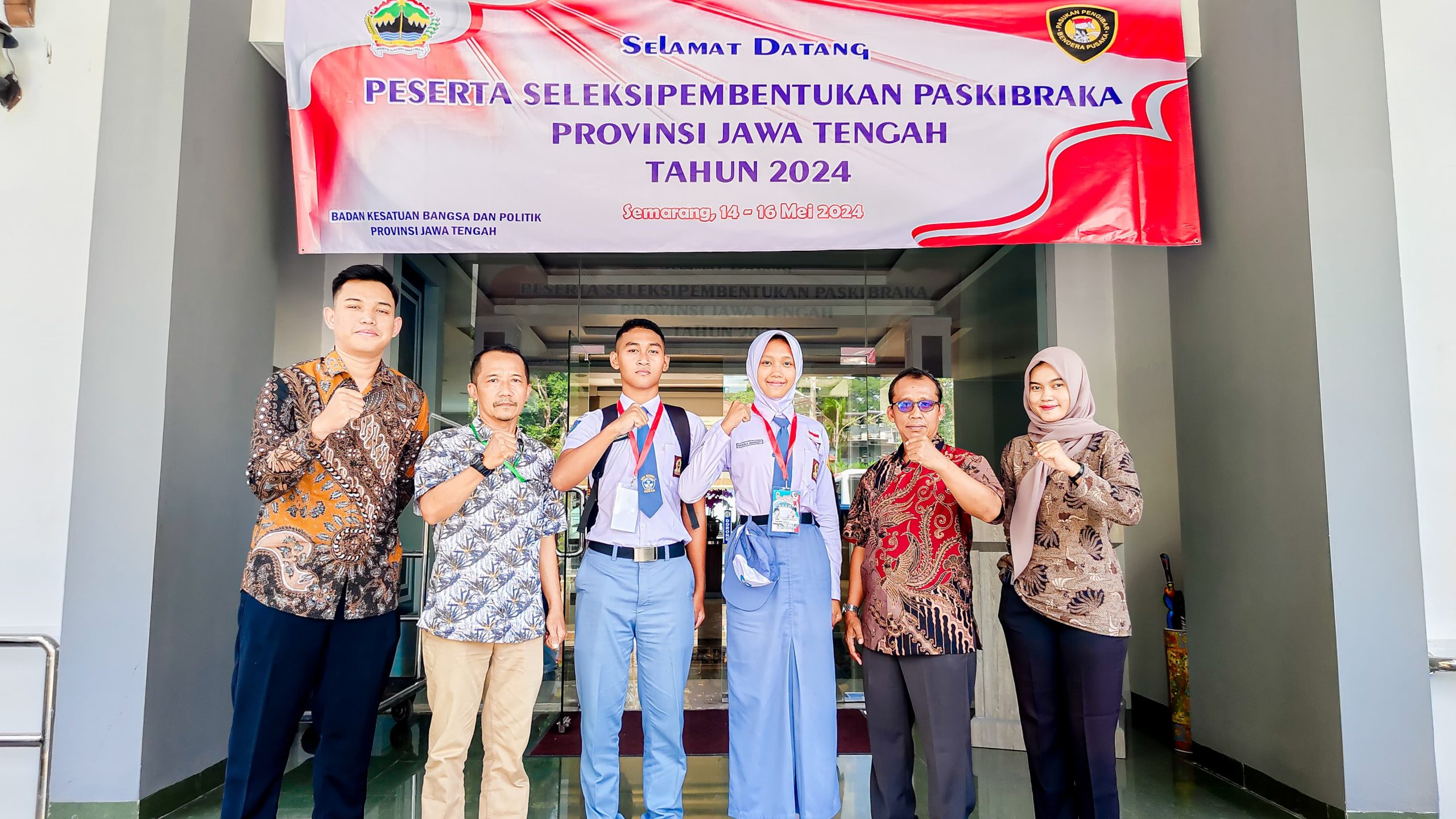 Dua Pelajar Batang Ikuti Seleksi Paskibraka Provinsi Jawa Tengah