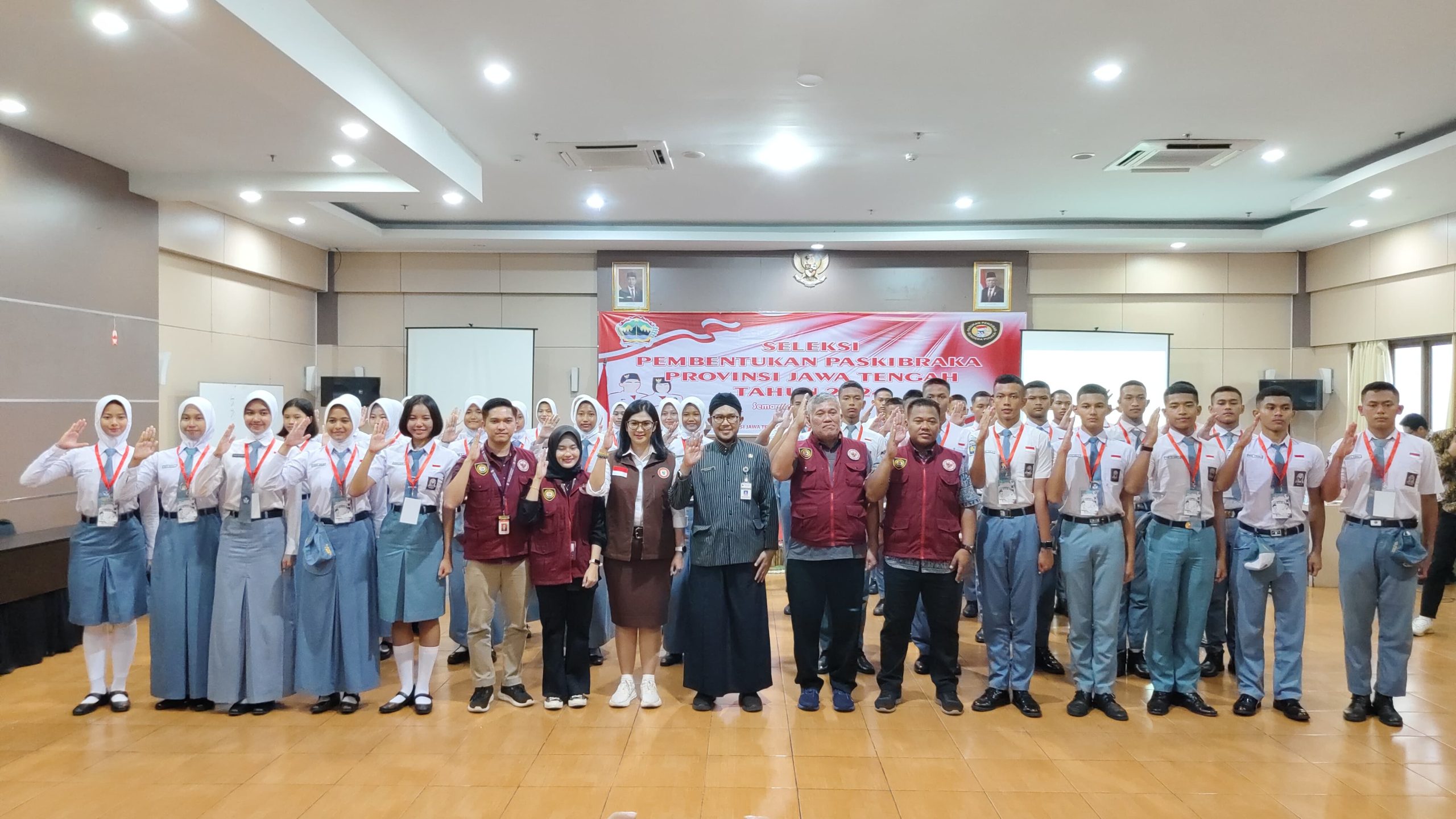 Pemprov Jateng Kirim Empat Pelajar untuk Seleksi Paskibraka Nasional