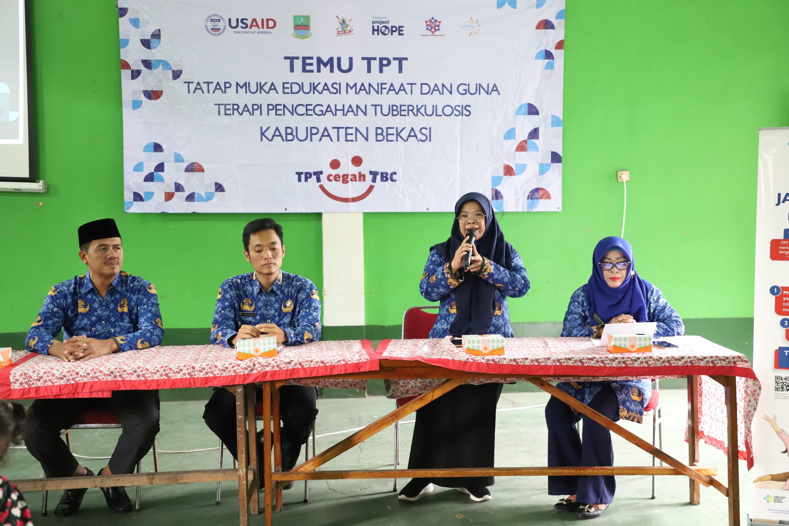 Dinkes Kabupaten Bekasi - USAID Prevent TB Gelar Sosialisasi Pencegahan TBC