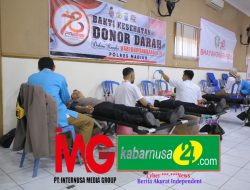 Polres Madiun Gelar Donor Darah Massal Dalam Rangka Hari Bhayangkara ke-78