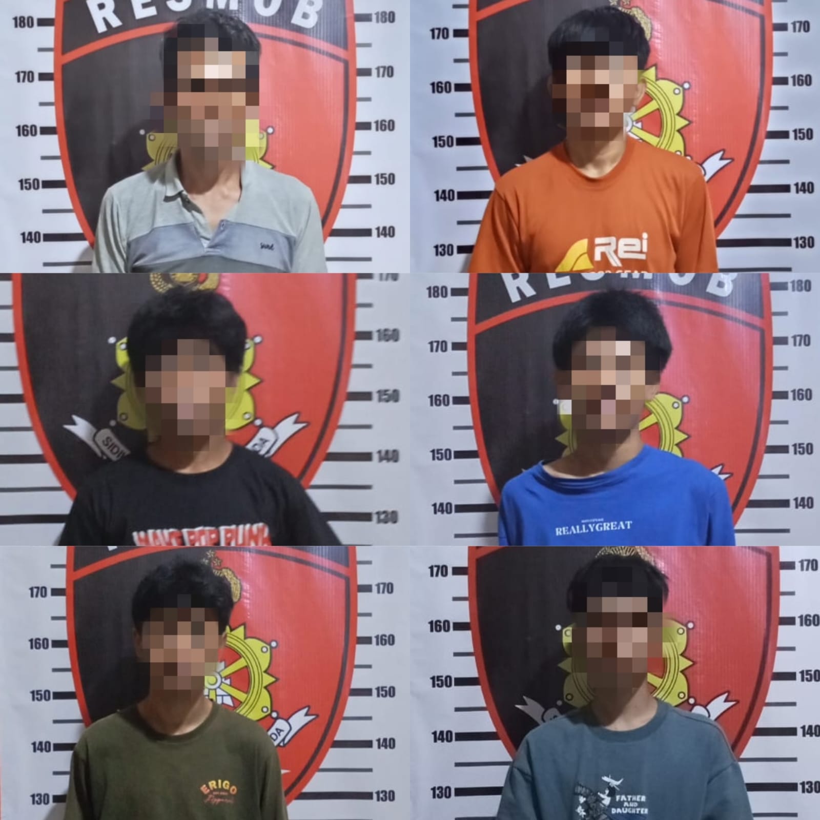 Tekab 308 Presisi Polres Lampung Utara Ringkus Komplotan Pelaku Spesialis Curas
