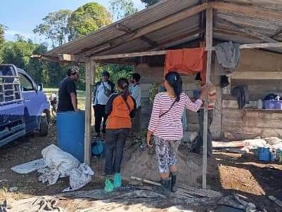 Polsek Simpang Empat Amakan Tiga Pelaku Pencurian Alat Pertanian