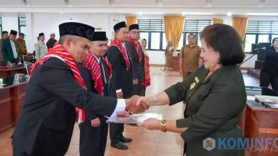 Bupati Karo Hadiri Pelantikan Pimpinan Badan Amil Zakat Nasional Kabupaten Karo Periode 2023-2028