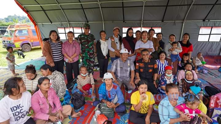 Wakil Bupati Karo Hadiri Kegiatan Pelatihan Simulasi Bencana Skala Besar Desa Kutagugung