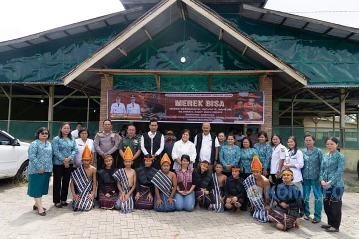Bupati Karo dampingi Kunjungan Sekretariat Wakil Presiden di Desa Garingging Kab Karo