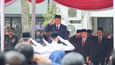 Pemkot Cimahi Gelar Upacara Hari Lahirnya Pancasila tahun 2024 Di Lapangan Pemkot Cimahi