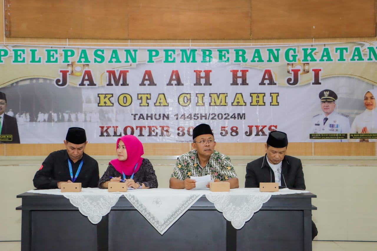 Pemkot Cimahi kembali melepas Calon Jemaah Haji Kota Cimahi Tahun 2024 Pemkot Cimahi kembali melepas Calon Jemaah Haji Kota Cimahi Tahun 2024