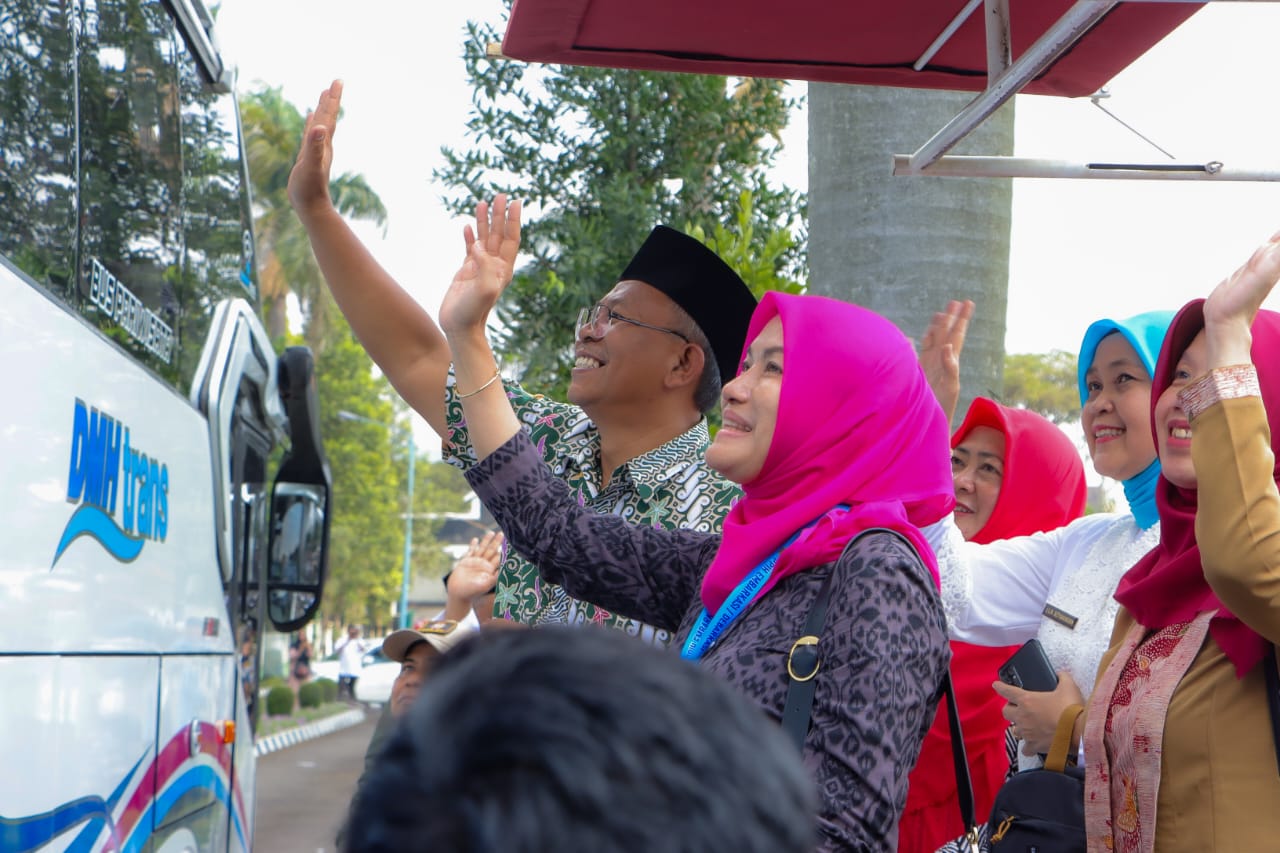 Pemkot Cimahi kembali melepas Calon Jemaah Haji Kota Cimahi Tahun 2024
