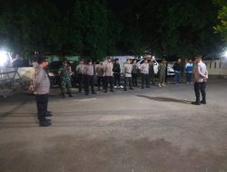 Apel Malam Ops Cipta kondisi dan Ops Kejahatan Jalanan di Wilayah Hukum Polsek Cibarusah