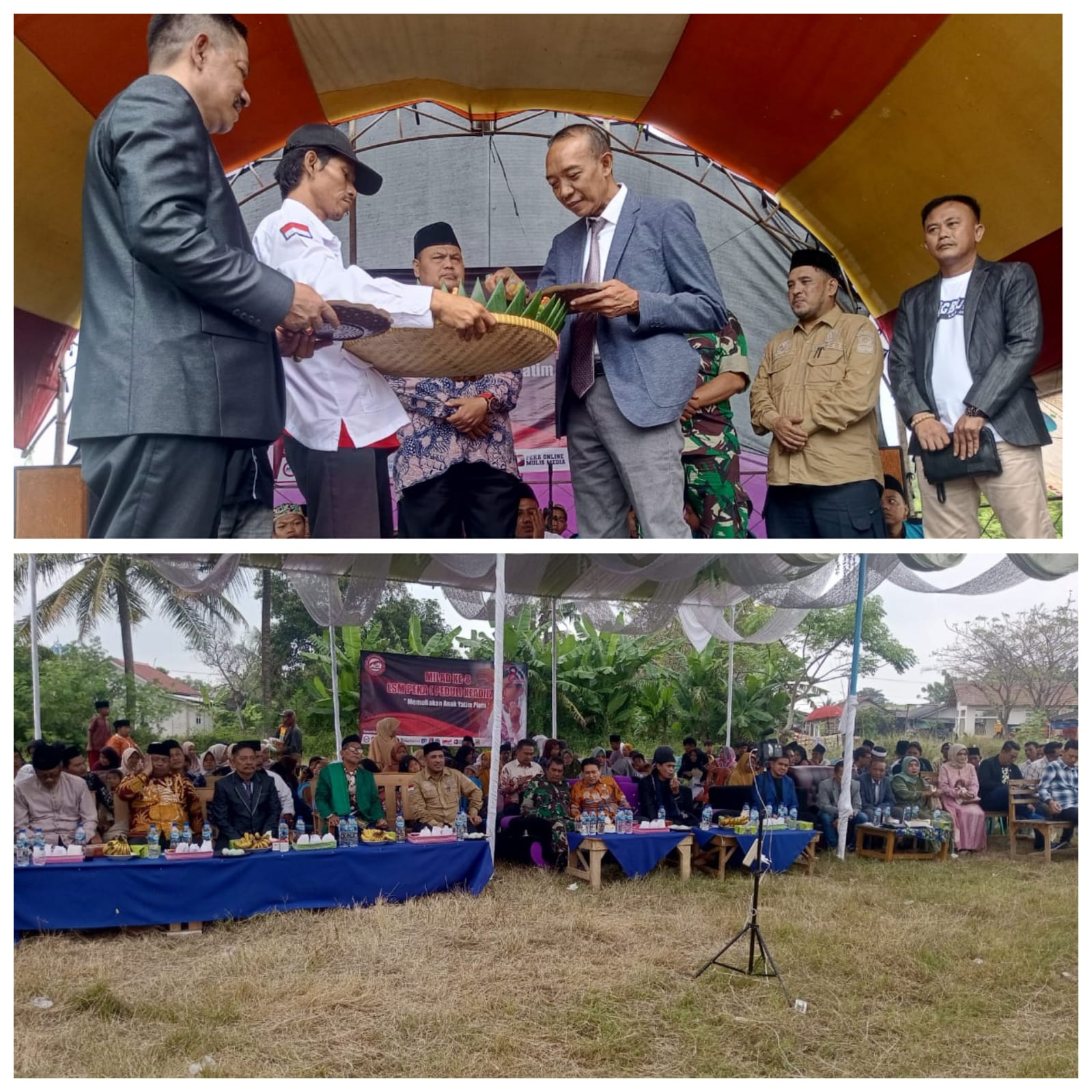 Milad Yang Ke 8, LSM Peka Santuni 160 Orang Anak Yatim-piatu Di Garong Timur