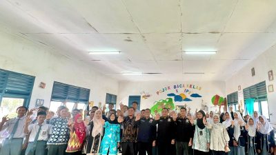 Satreskoba Polres PALI  Menggelar kegiatan Penyuluhan Narkoba, di SMAN 3 Benakat Minyak