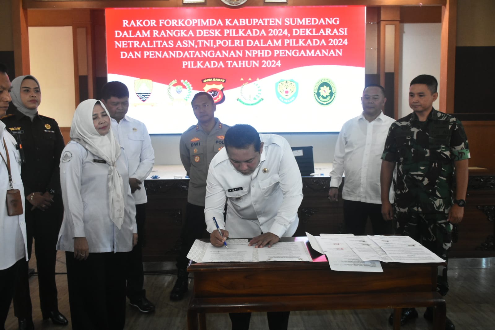 Anggaran Pengamanan Pilkada Sumedang Rp 8,9 Miliar