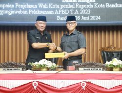 DPRD Kota Bandung Kaji Penjelasan Wali Kota tentang Pertanggungjawaban APBD 2023