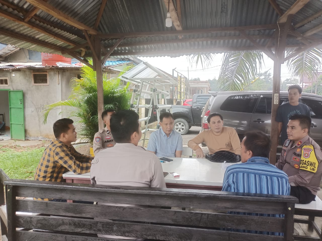 Polsek Talang Ubi Kembali Menggelar kegiatan Jum'at Curhat di Handayani Mulya
