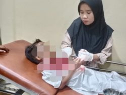 Bocah Laki-laki Usia 8 Tahun Mendapat Perawatan di Rumah Sakit Setelah Lehernya Terjerat Benang Layangan, Kapolsek Serang Baru Berikan Himbauan