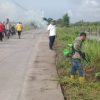 Pemdes Cipayung Adakan Gotong Royong Dipimpin Kepala Desa H.Ajan