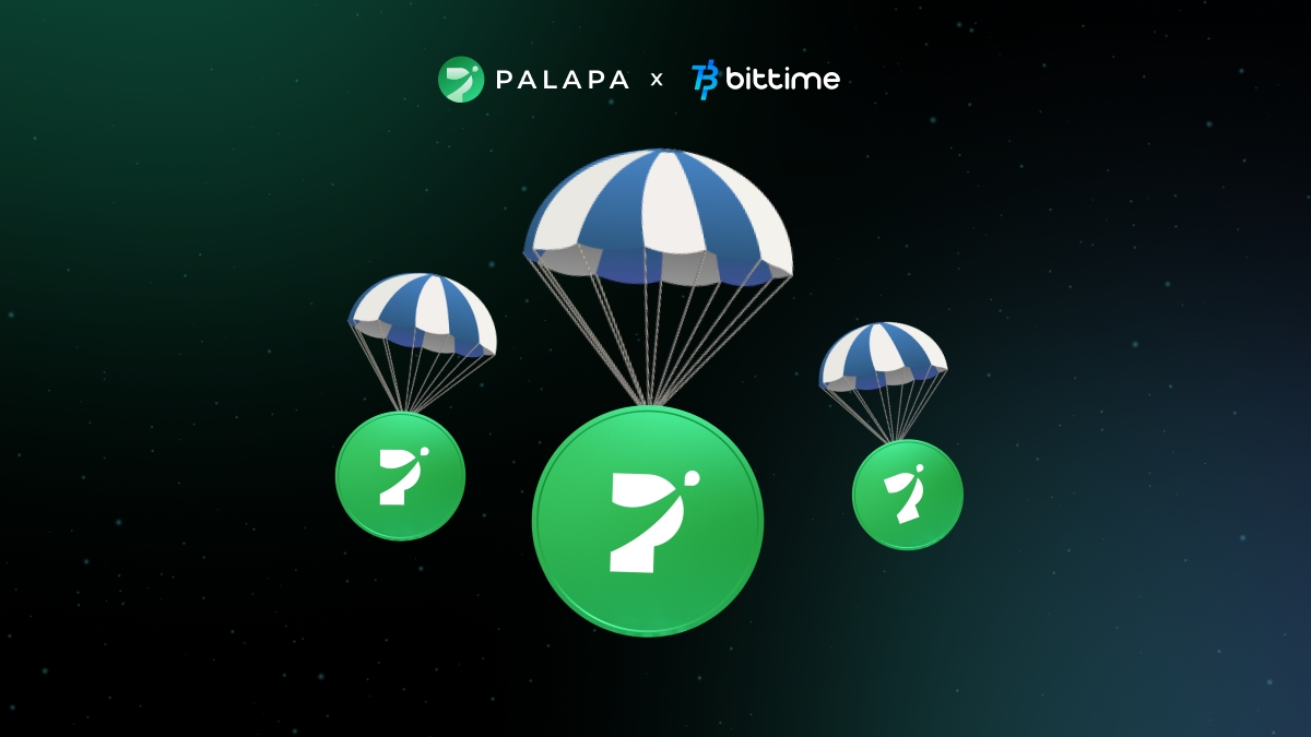 Sukses Capai 1 Juta Pengguna, Bittime Gelar Fase II Airdrop Gratis 3 Juta Token Palapa