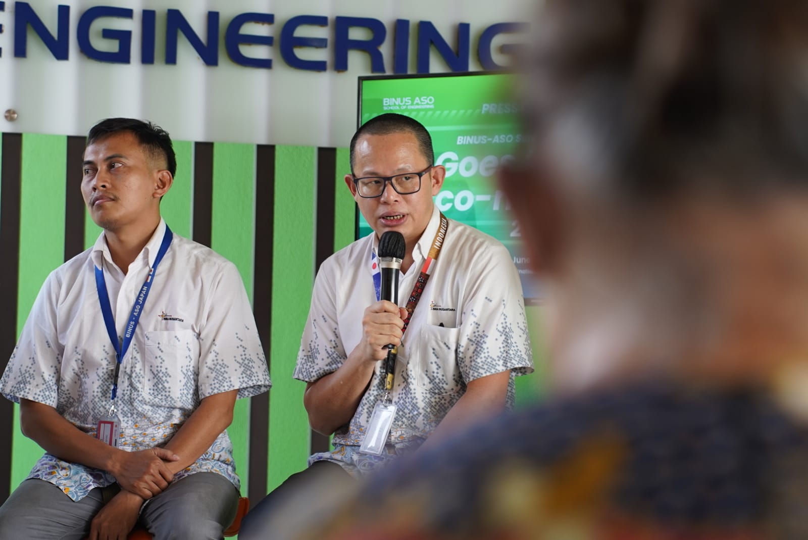 Prof Fergyanto Gunawan selaku Dekan BINUS ASO School of Engineering