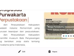 Disipusda Purwakarta Sajikan Digitalisasi Informasi Kearsipan